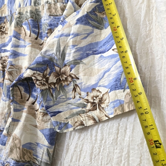 Hawaiian‎ Shirt Men Aloha Summer Casual Beach Button Down Cruise Surf Party M - Picture 8 of 10